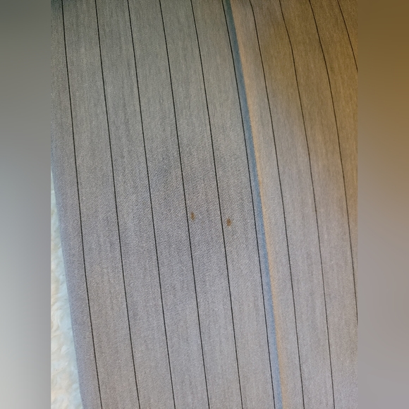 Size 8ish - Naf Naf grey dress pants with pinstripes - Picture 2 of 2
